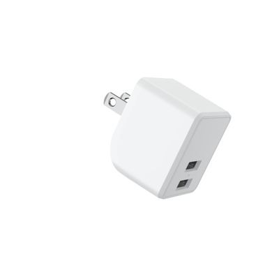 5V2.4A FCC DOE VI USA Wall Charger Flip Foldable Prong