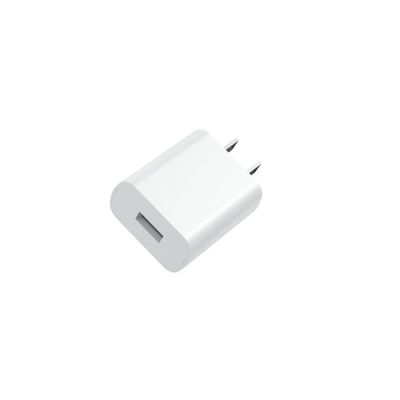 Plastic Single USB Fixed Plug UL FCC 5V1A US USB Charger