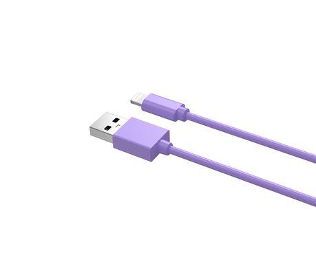 Lightning C89 USB A To Lightning MFI PVC Round Cable 5V2.4A