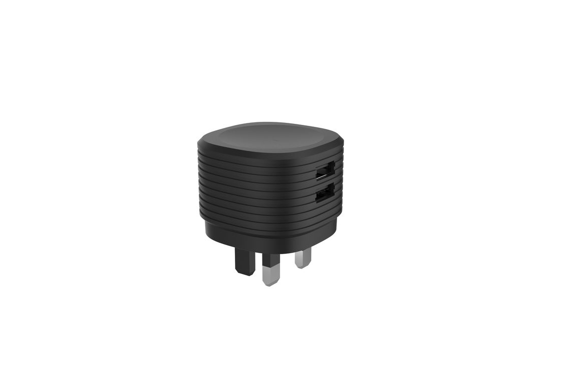 ErP 5V3.4A UK Mains Charger Dual USB Ports Portable